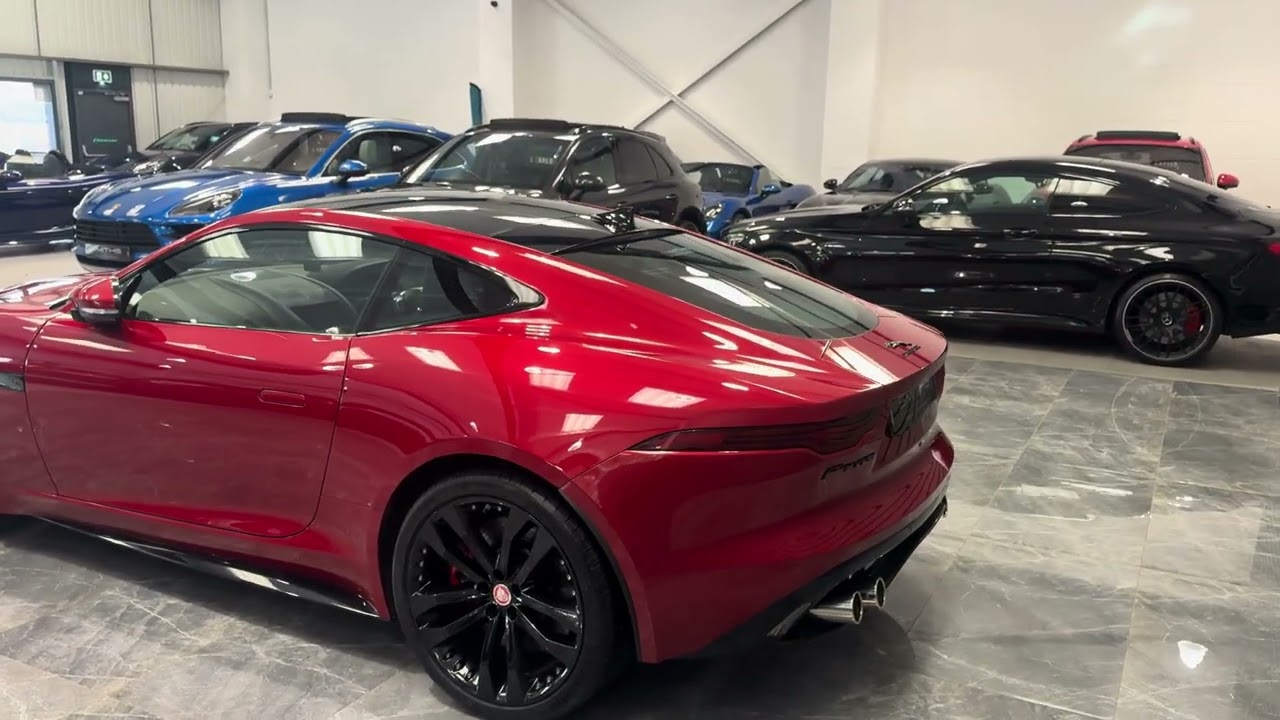2022 JAGUAR F TYPE V8 R DYNAMIC BLACK