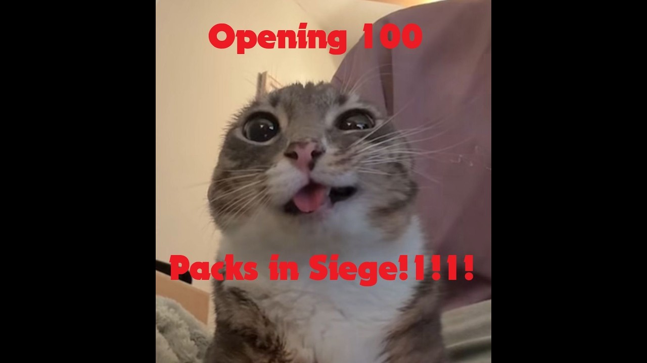 Opening 100 Pack in Rainbow 6 Siege