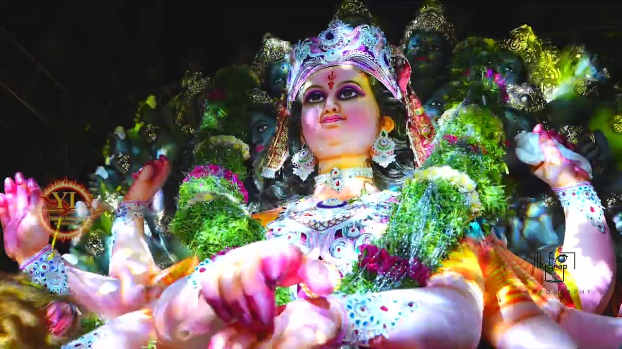 DURGA MATA AAGMAN FULL VIDEO ||YOUNG INDIANS YOUTH ASSOCIATION ||SRI RAM COLONY || 2024