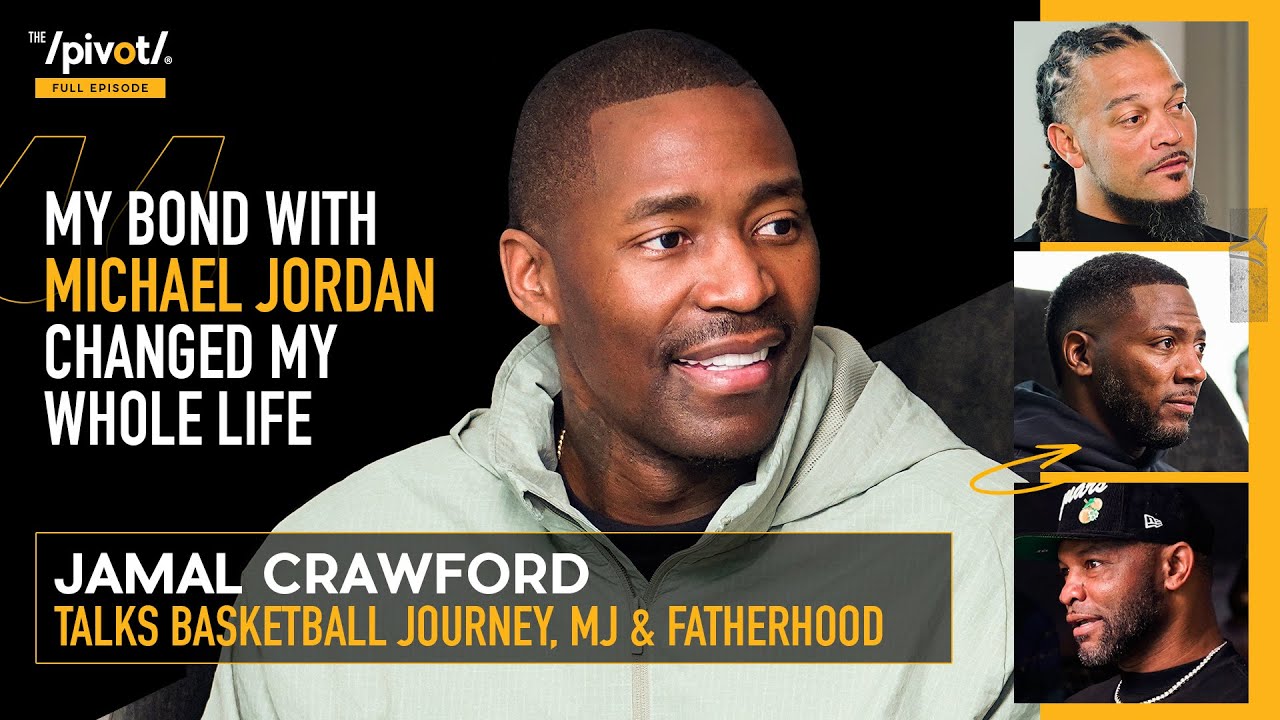 Jamal Crawford NBA’s 6th Man, a Basketball Nerd shares untold MJ stories, playoff picks | The Pivot