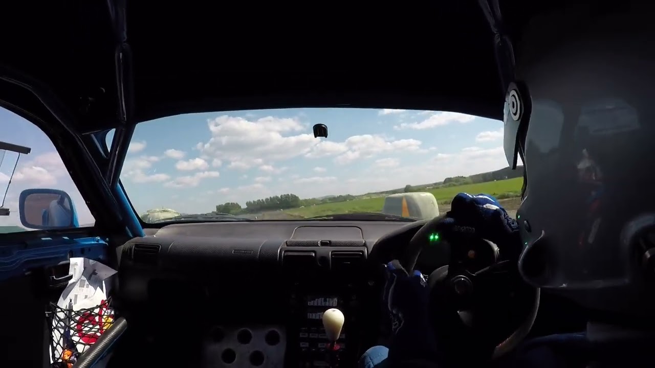 RSA BallyKelly Shackleton In car, 10th May 2025, Robert Erwin - Toyota MR2 Honda, passing MK2 escort