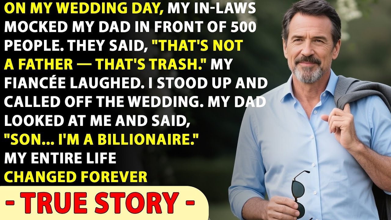 At My Son’s Wedding, The Bride’s Mom Pointed At Me And Said- “That’s Not A Father... He Is A…”