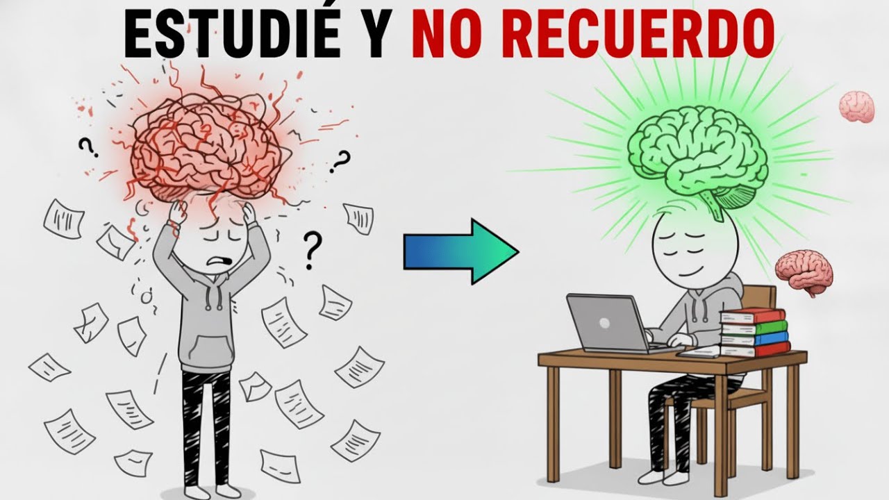 Estudié Todo… y No Recordaba Nada (Haz Esto y No Se Te Olvida)