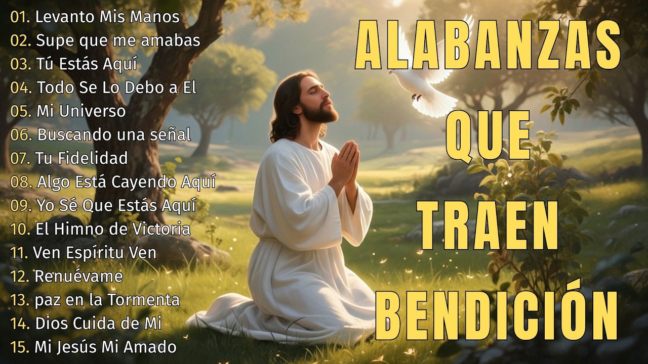 MÚSICA CRISTIANA 2026 - Levanto mis manos / Supe Que Me Amabas - ALABANZAS CRISTIANAS ADORACION