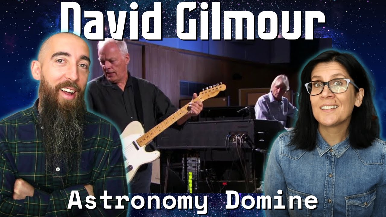 David Gilmour - Astronomy Domine (REACTION) with my wife