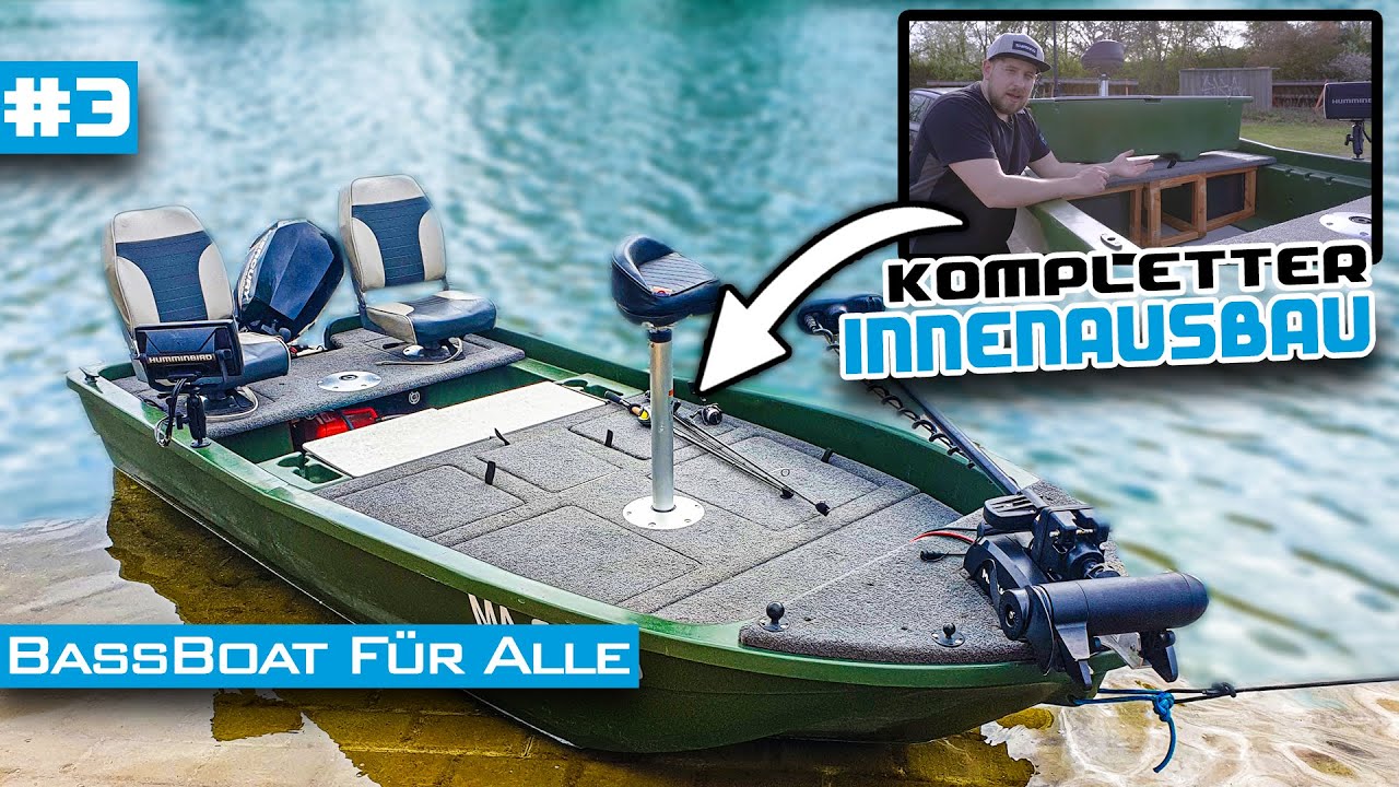 BassBoat für alle #3 | Der KRASSESTE Innenausbau | AQUAPECHE 370 in BASSBOOT verwandelt