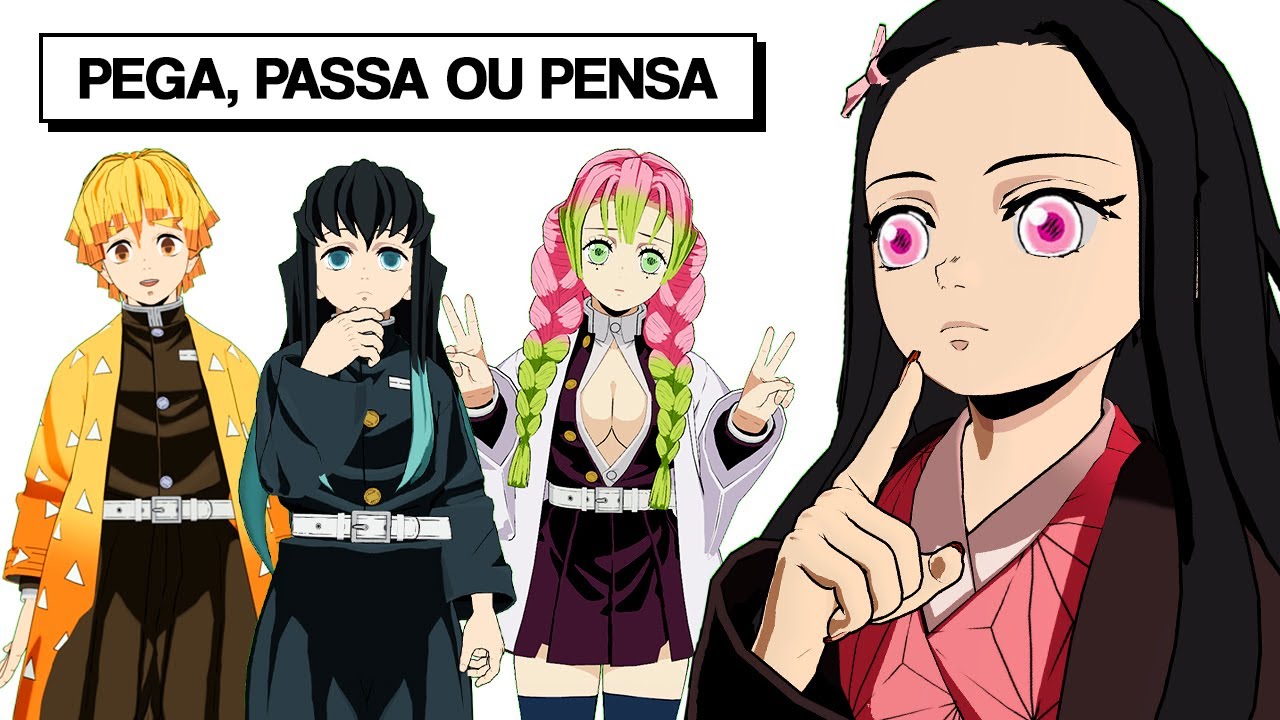 QUEM A NEZUKO PEGOU? ZENITSU ou TOKITO? PPP dos Animes!