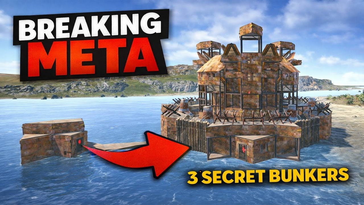 BEST Small Group Base META 2027 🔥 Secret Bunkers + Mini Open Core + Invisible Turrets