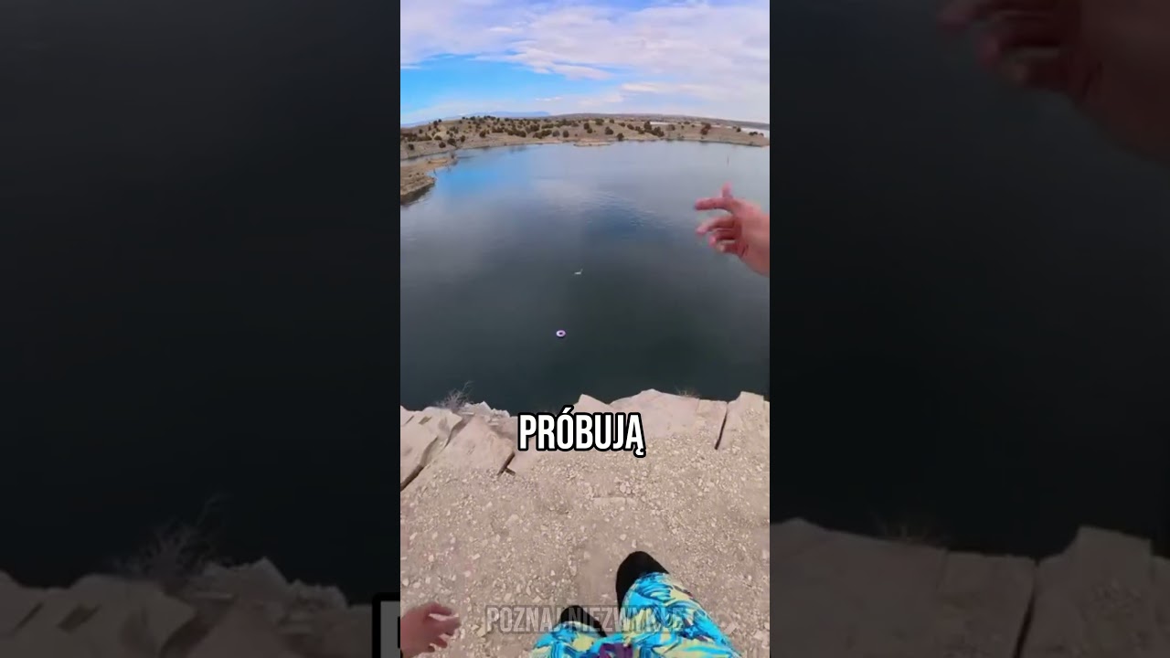 Sprawdzenie Głębokości przy Skoku z Klifu! 🧗