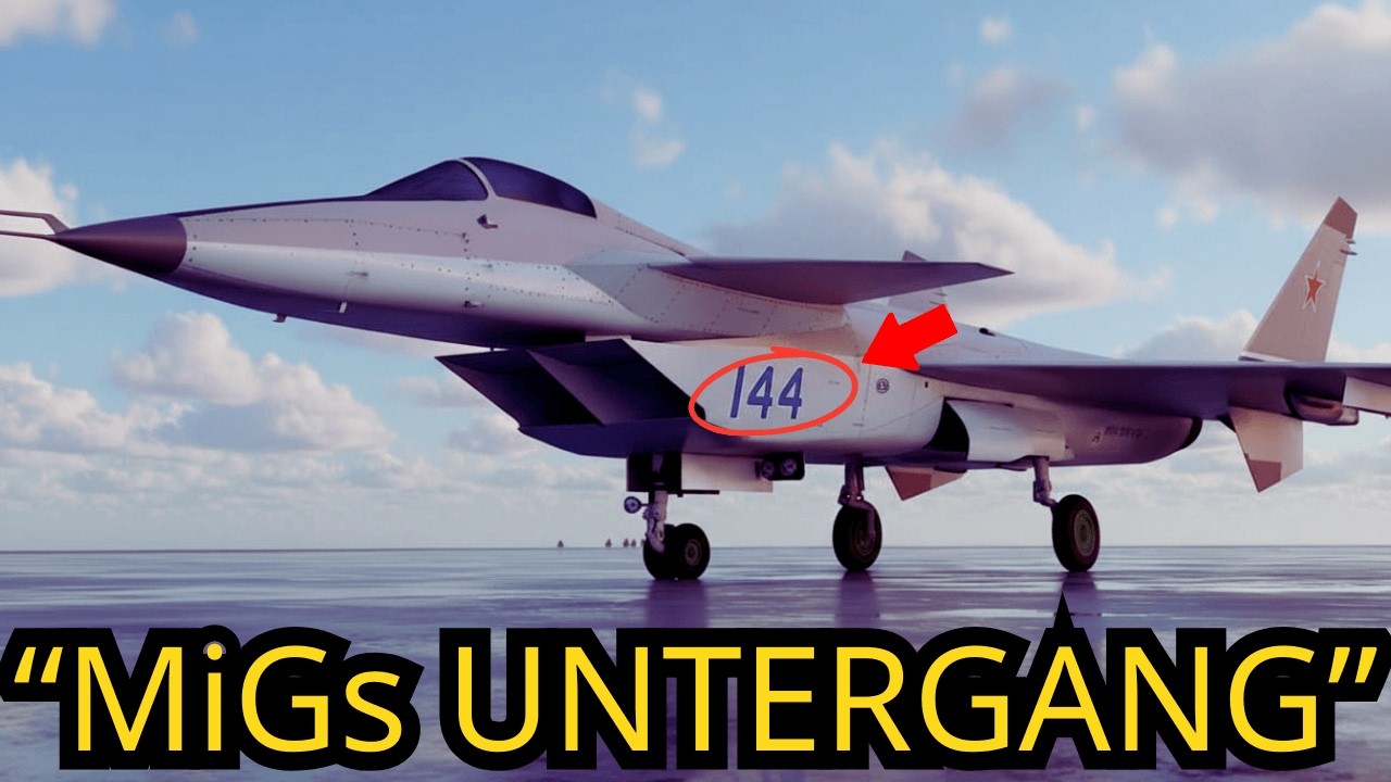 MiG 1.44: Der russische Stealth-Jäger, der die F-22 vernichten sollte
