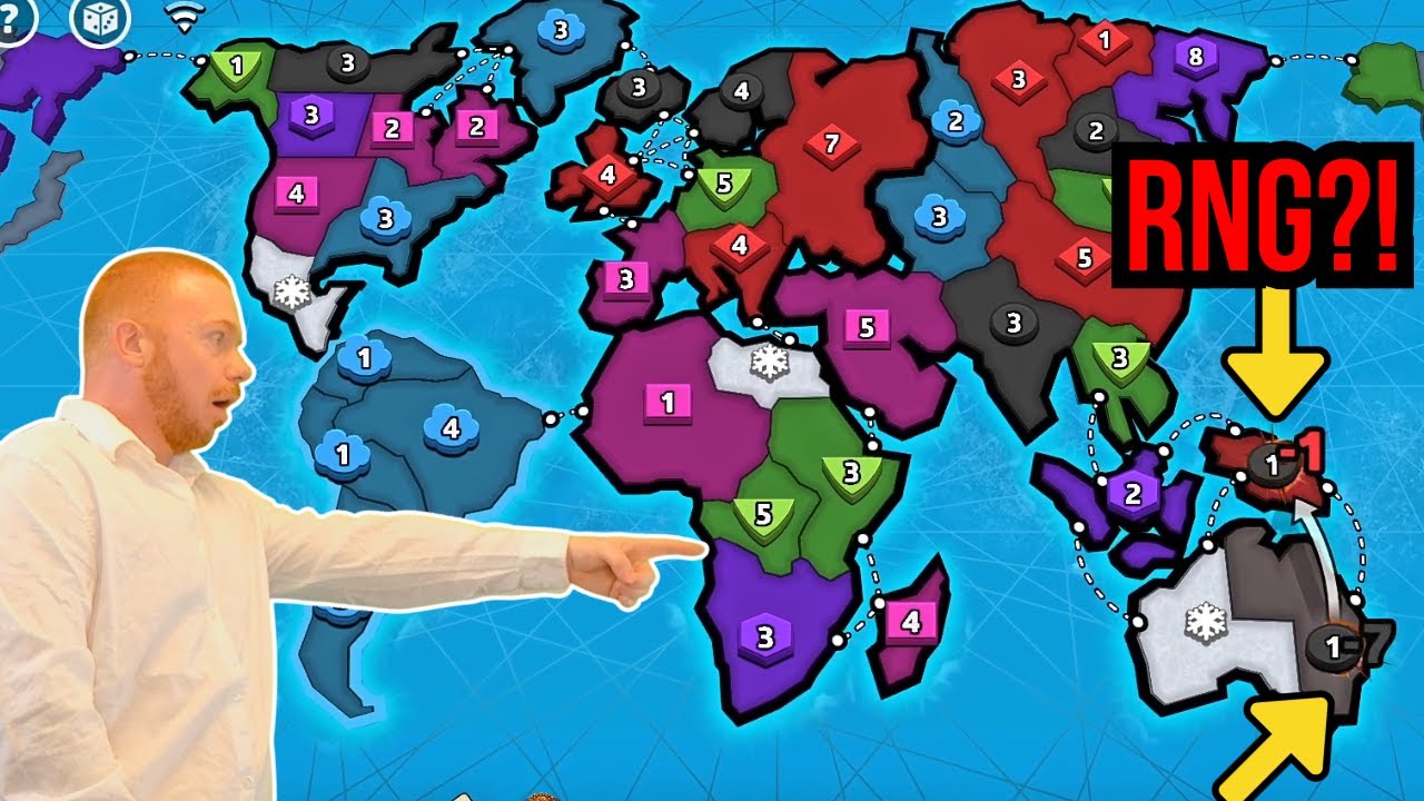 Classic Risk but the Dice Are Insane
