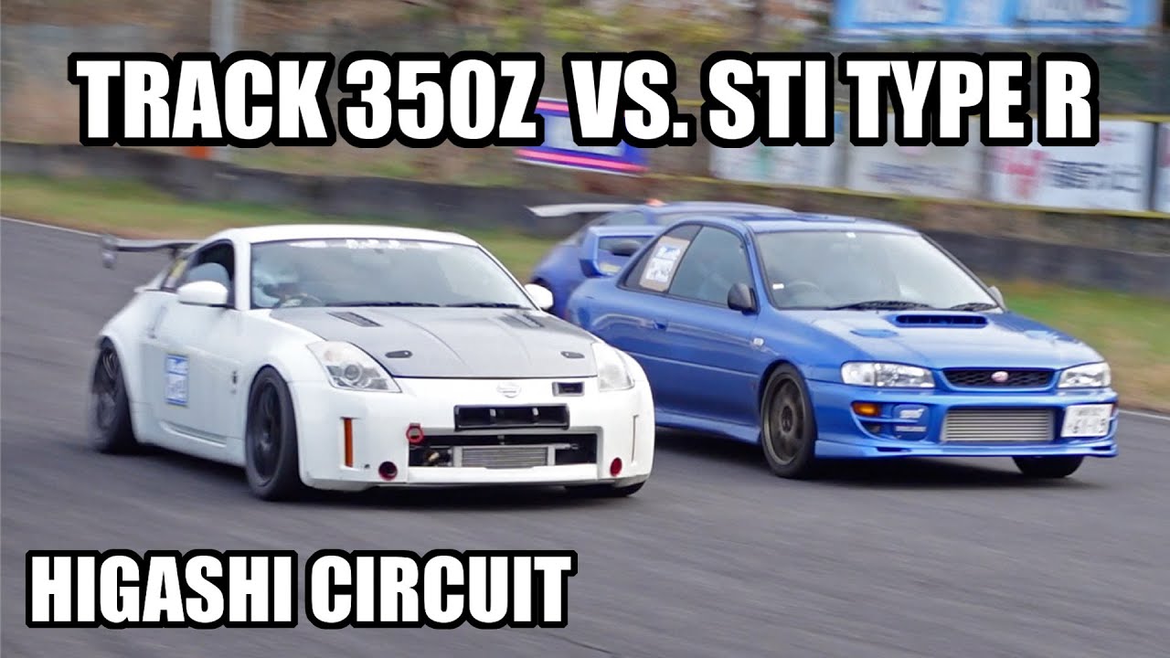 Местные жители Японии бросили мне вызов на гонку! | GC8 STI против 350Z