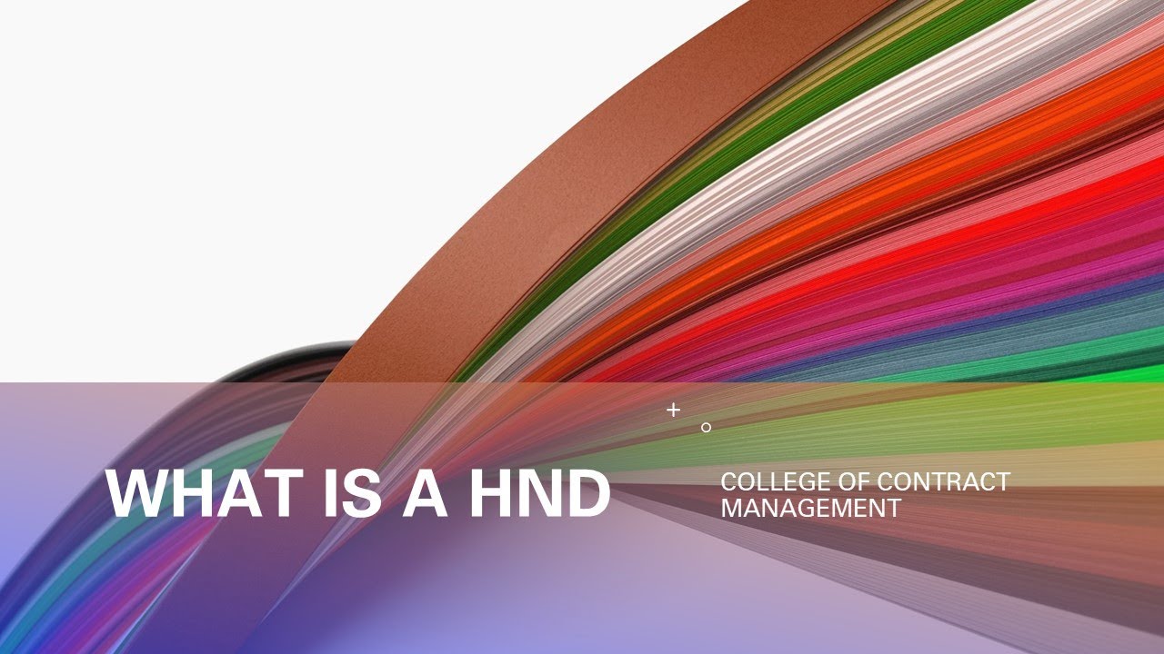 What is a HND