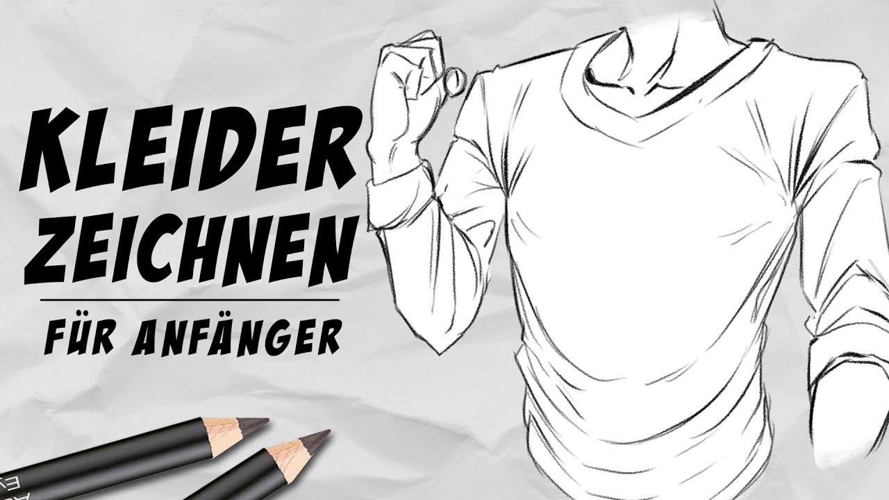 Falten & Kleider zeichnen | Für Anfänger | Drawinglikeasir