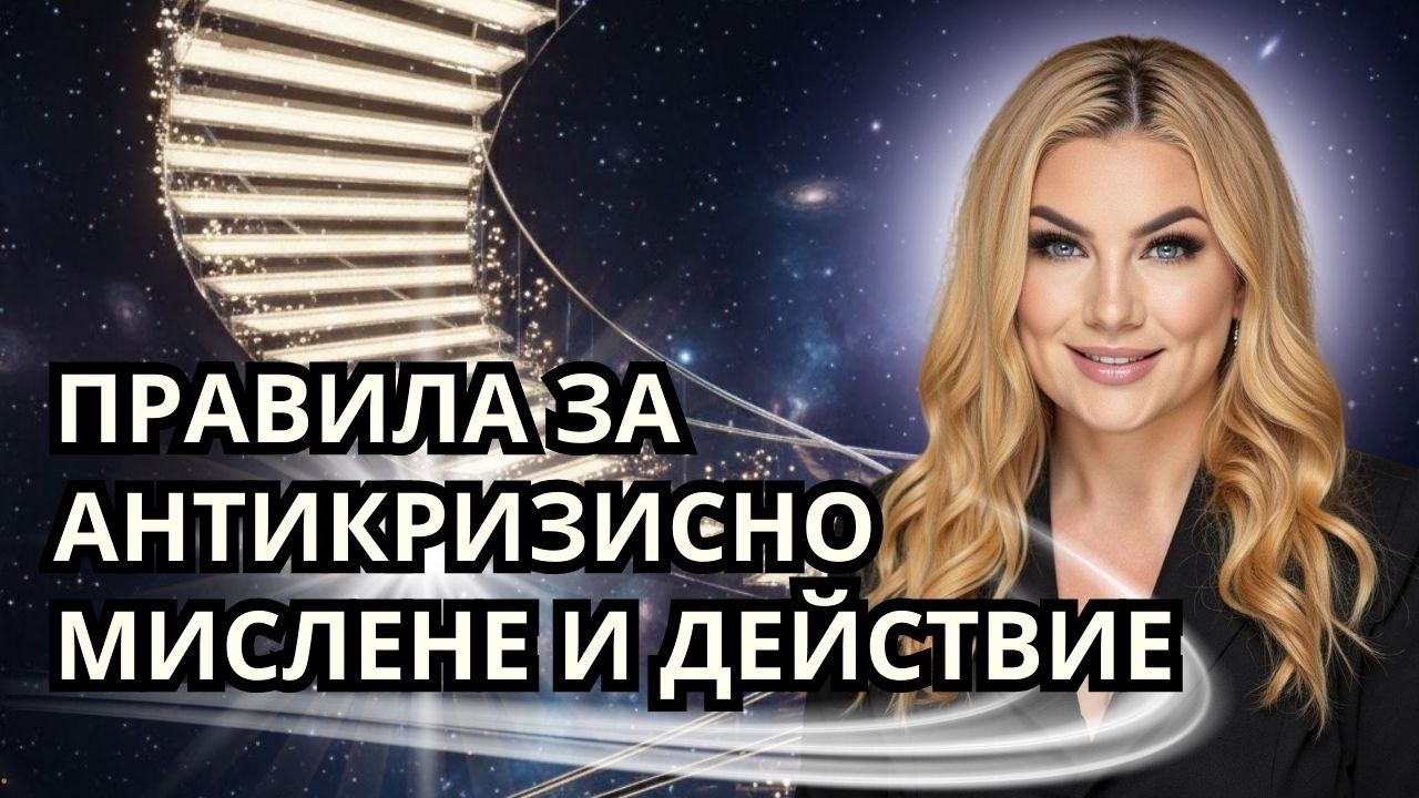✨️ПРАВИЛА ЗА АНТИКРИЗИСНО МИСЛЕНЕ И ДЕЙСТВИЕ