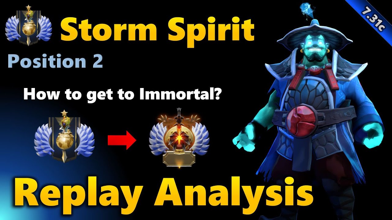 How a Divine Mid Player can get to Immortal | Dota 2 7.31c
