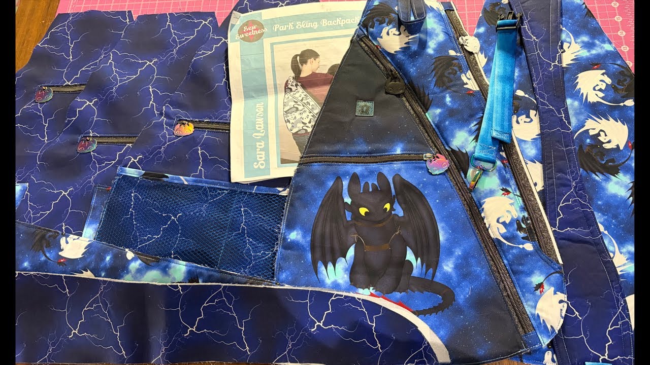 Sewing a Park Bag Tutorial Part 4