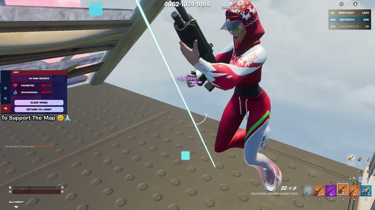 i won a 1v1 to a guy thats level 721