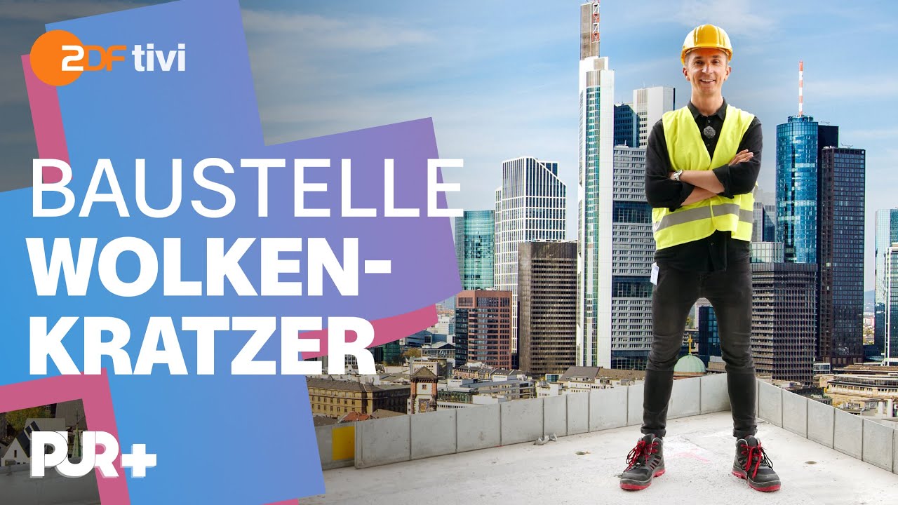 Mega-Baustelle in Frankfurt – so entsteht ein 190 Meter hoher Wolkenkratzer | PUR+