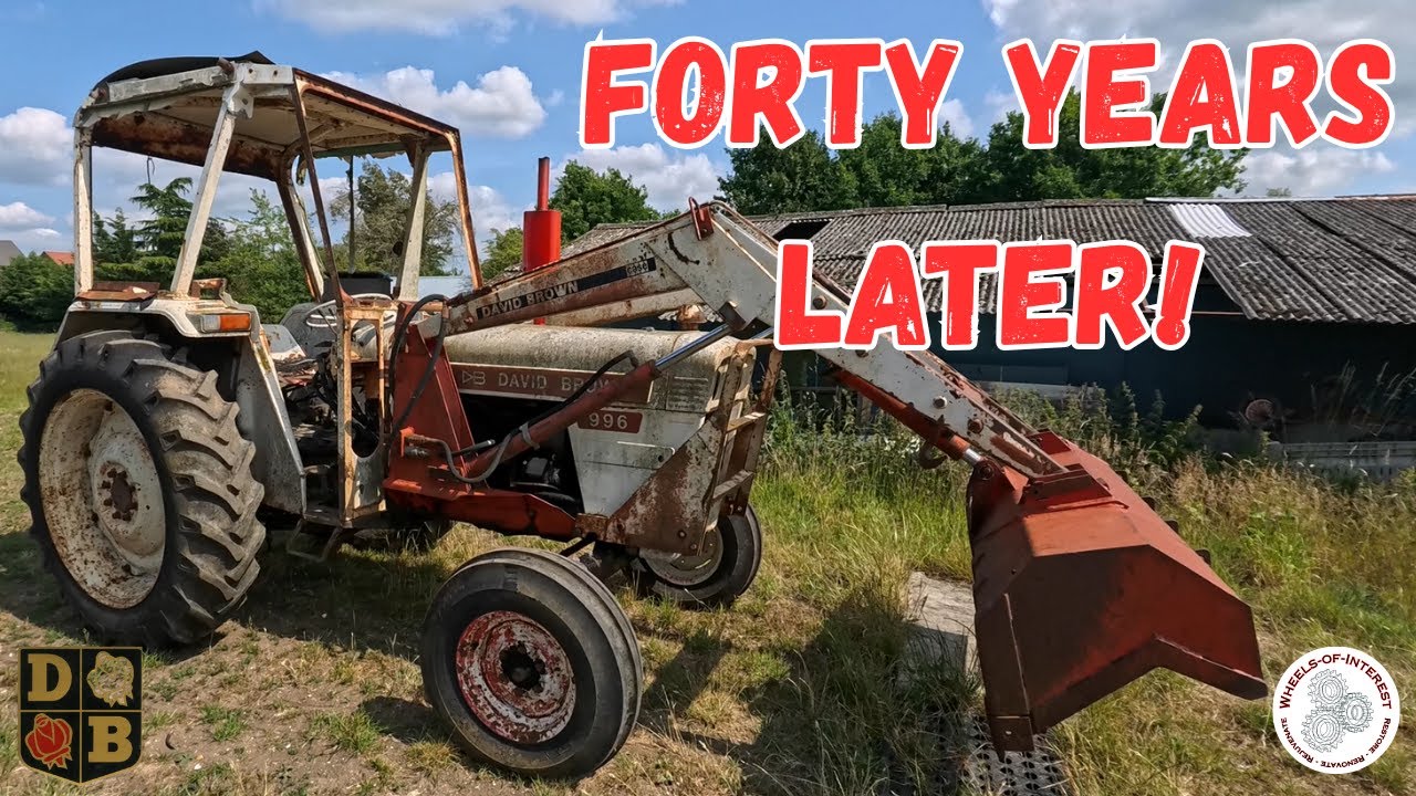 David Brown 996 Classic Tractor; Forty Years Later.............
