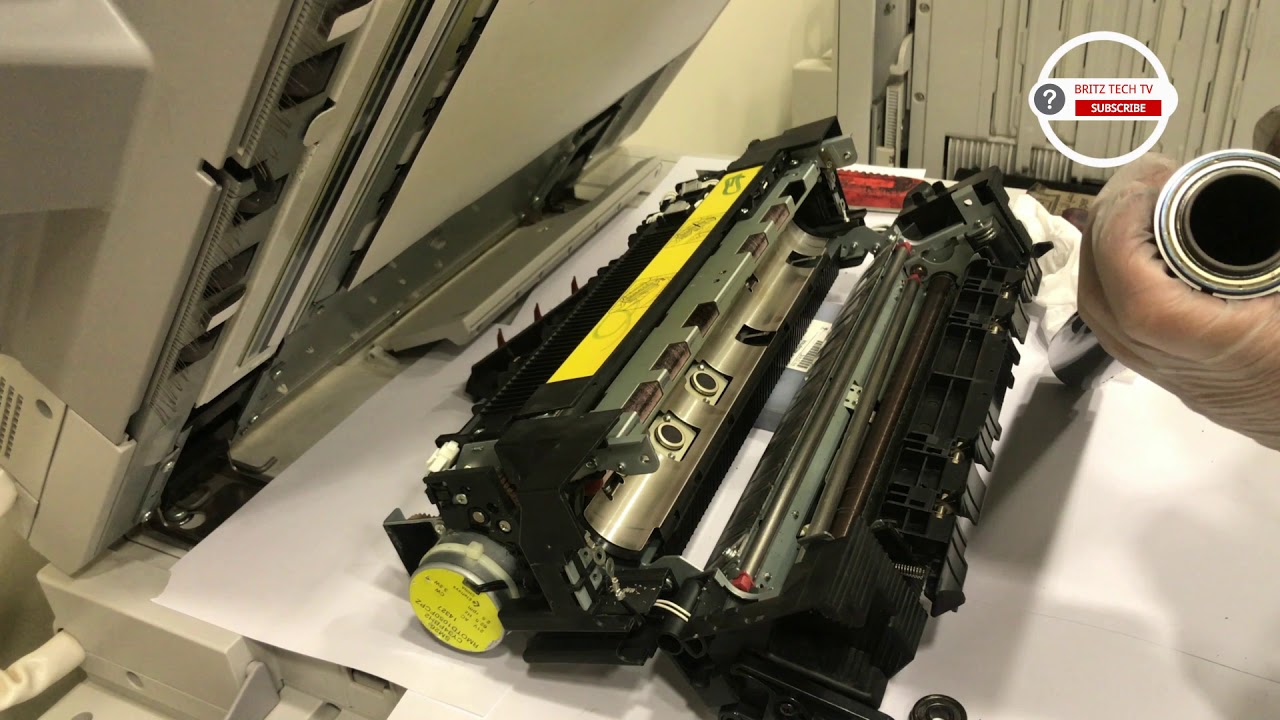 FUSER KIT and DEVELOPER REPLACEMENT SHARP MX-M620U /MAINTENANCE TIME