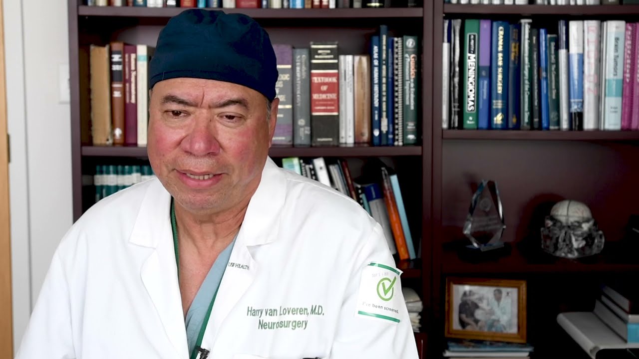 Dr. van Loveren talks about functional neurosurgery in a USF Health Minute