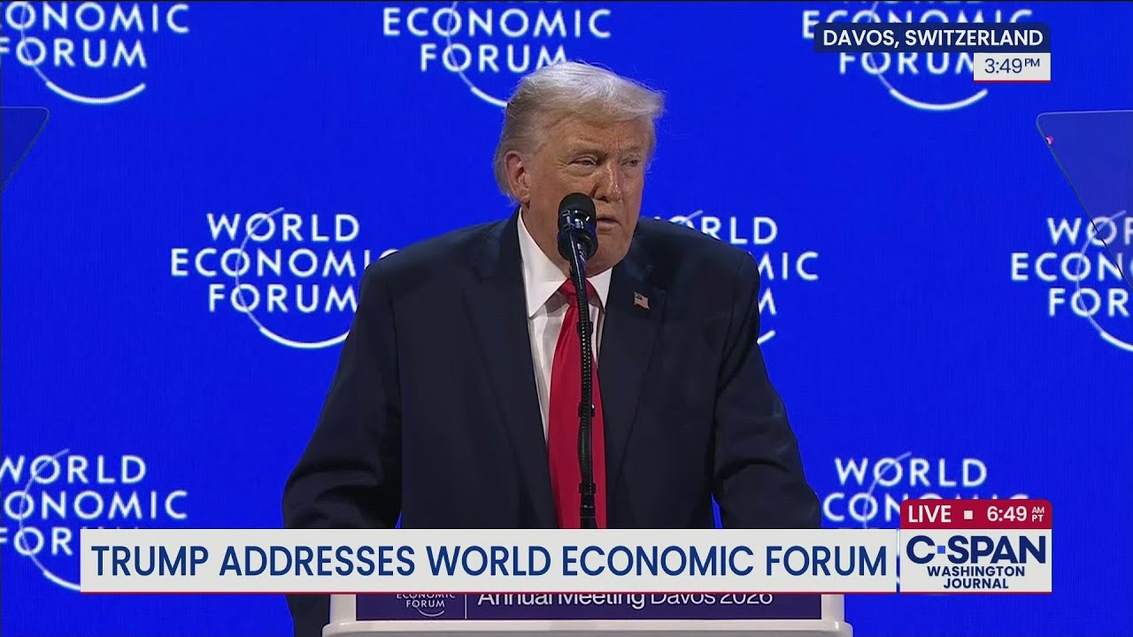 President Trump at World Economic Forum