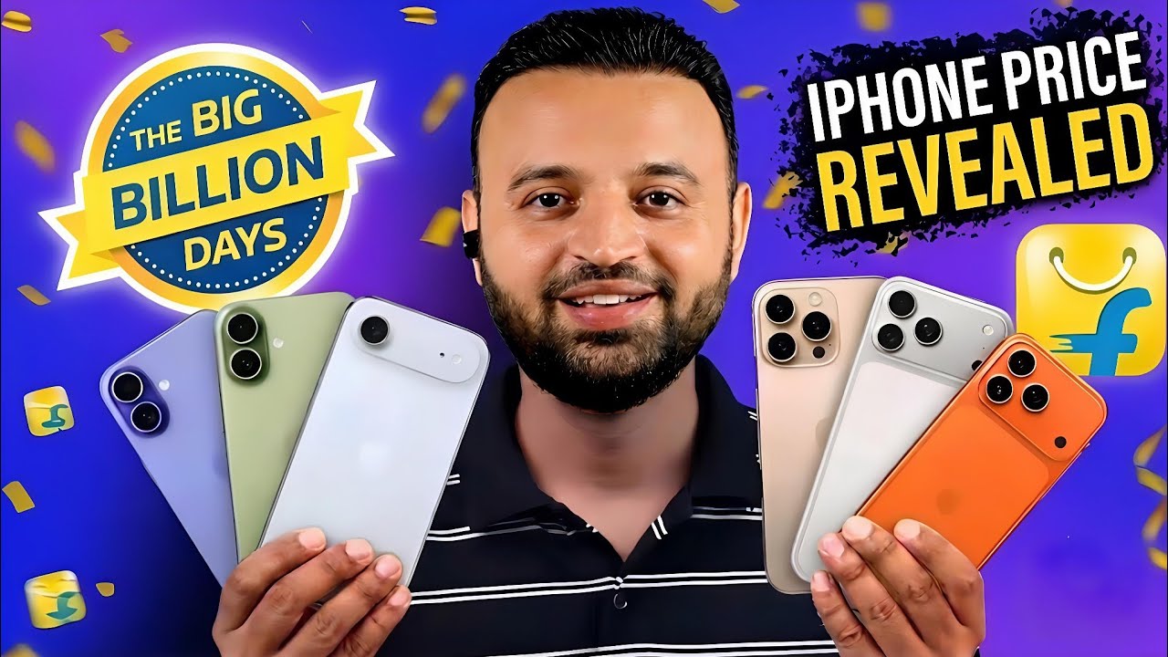 iPhone Prices Revealed: Flipkart Big Billion Days 2026! 🚨 (15, 16, 17 & Pro)