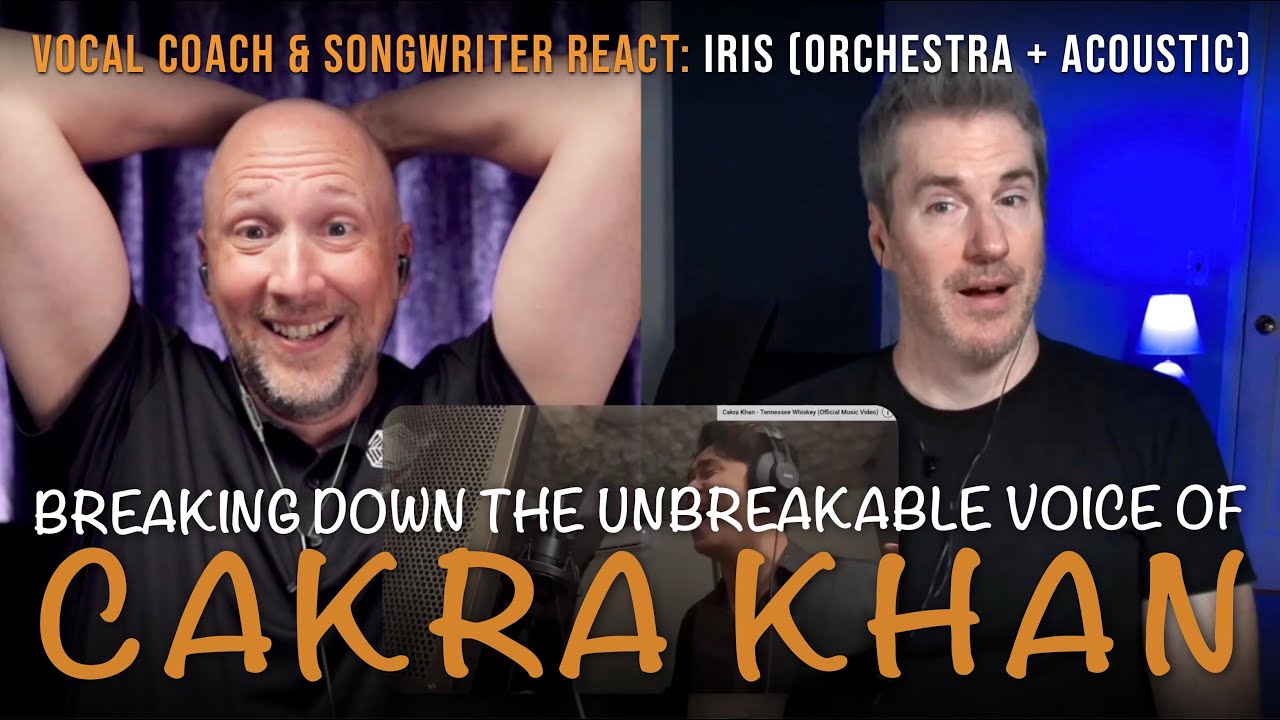 Vocal Coach & Songwriter Reacts to Cakra Khan's Iris Orchestra vs Acoustic!