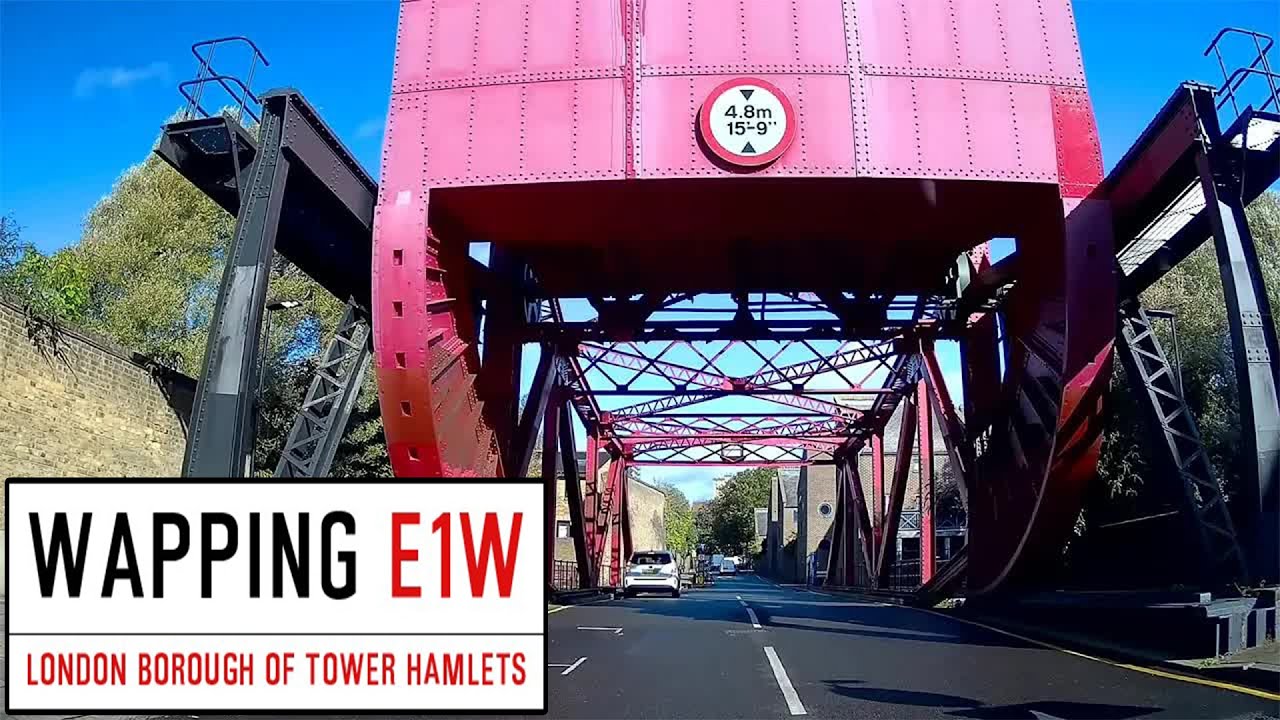 A Drive Through London Wapping E1W