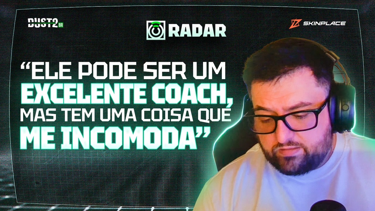 peacemaker abre o jogo sobre a função do coach no CS | Corte do Radar