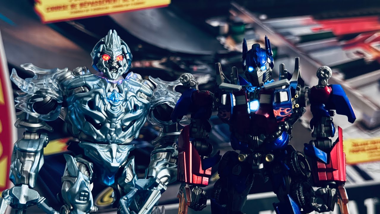 Blokees Transformers EX Version Megatron Frozen Skin Edition! My First Ever Blokees