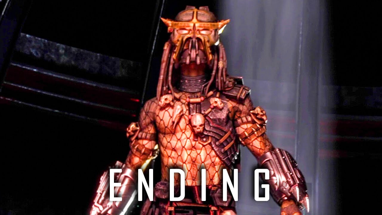 Predator vs Predalien - ALIEN VS PREDATOR GAME ENDING