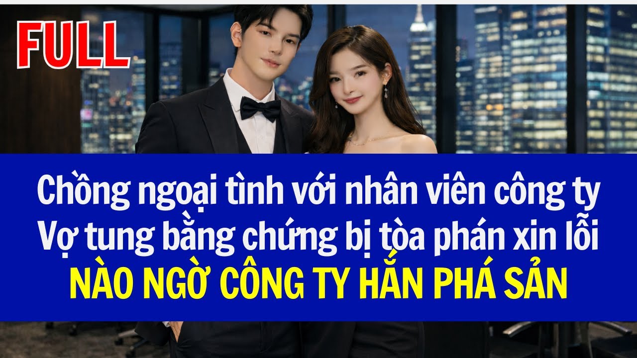 Chồng ngoại tình với nhân viên công ty, Vợ tung bằng chứng bị tòa phán xin lỗi, NÀO NGỜ CTY PHÁ SẢN