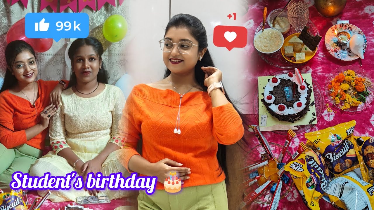 Sudden birthday invitation আসলো, তিতলি আমি আর বোন গেলাম ✨💖|| #youtube #viral #bengali #birthday 