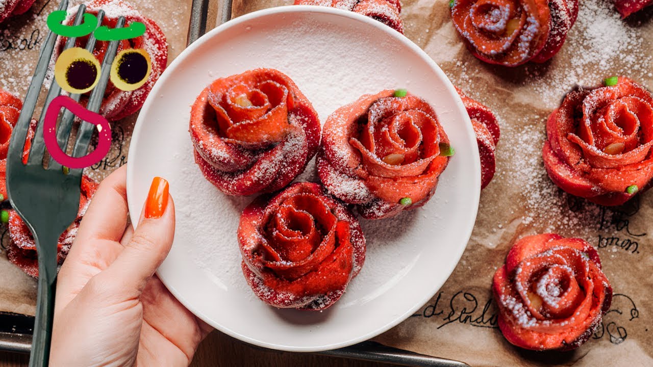 🌹🍓 Rosenbrötchen-Neuheit: Mit Himbeeren – Einfach unwiderstehlich!