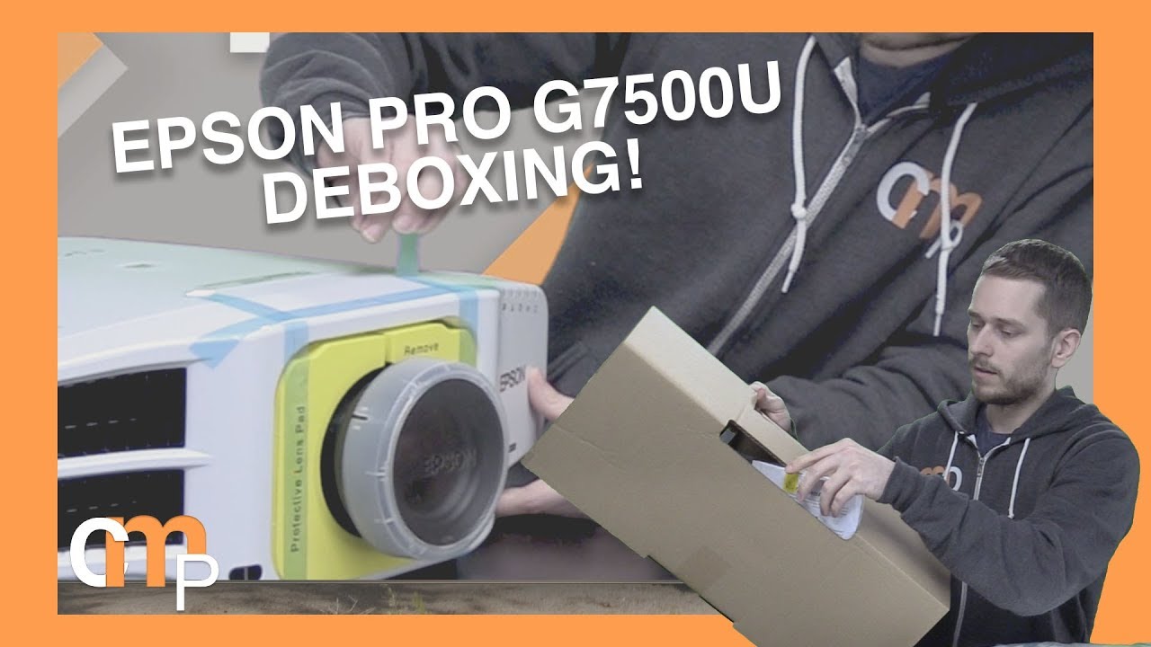 New Projector - Epson Pro G7500U Deboxing!!