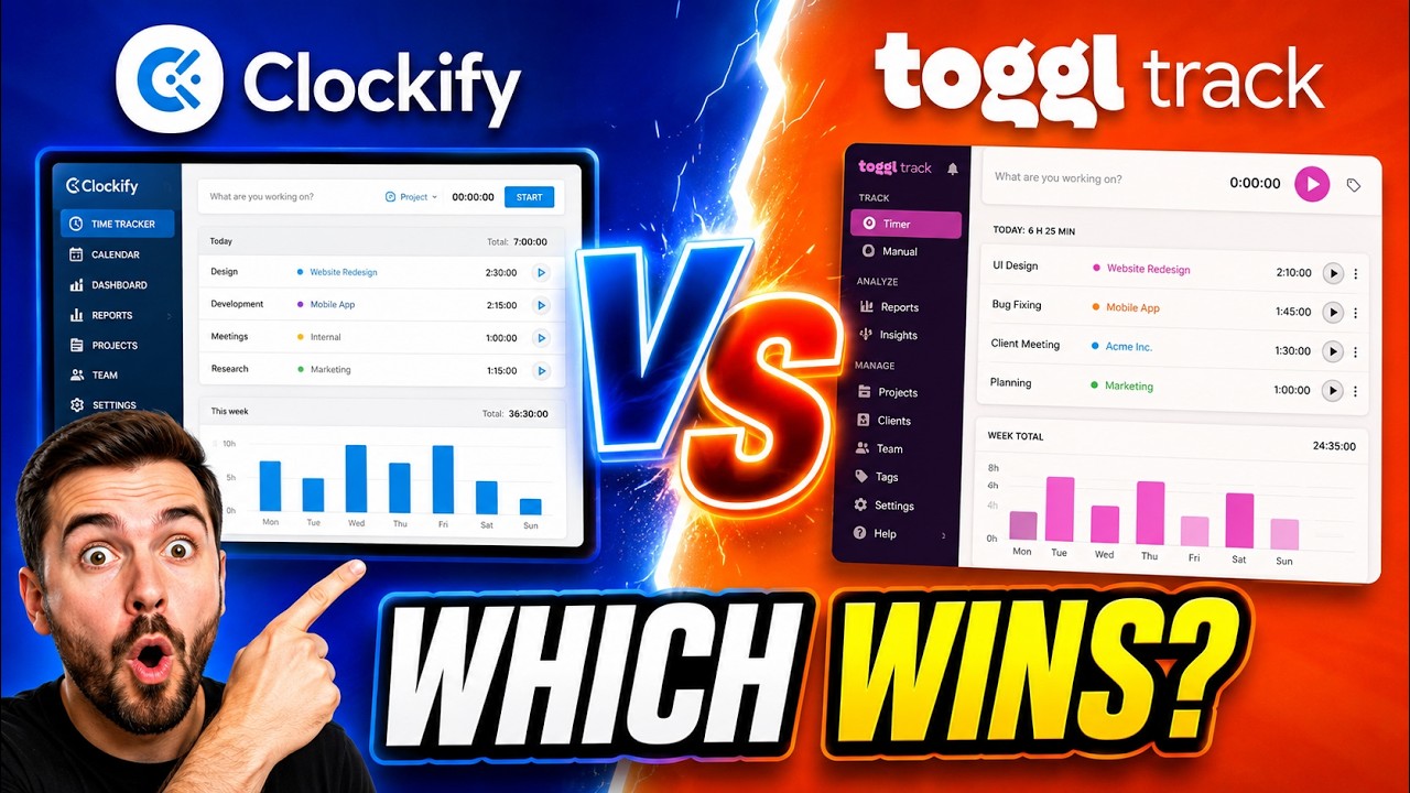 Clockify vs Toggl Track: Which One Is Better for You?