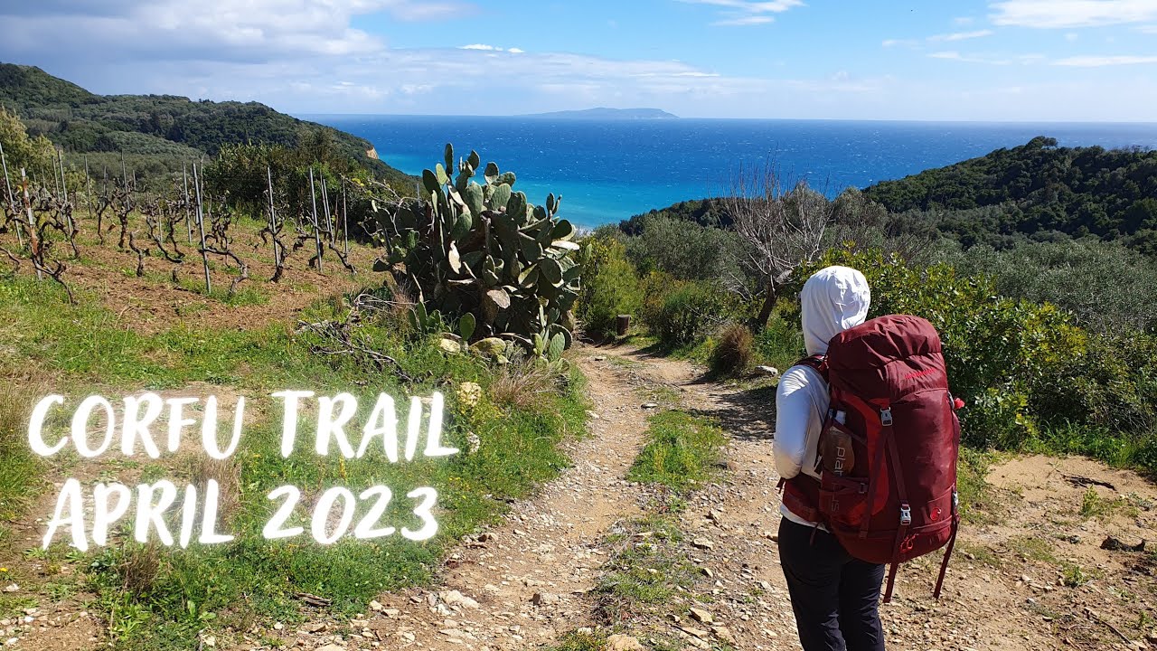 🇬🇷 Corfu Trail in April 2023 - a 9 day experience