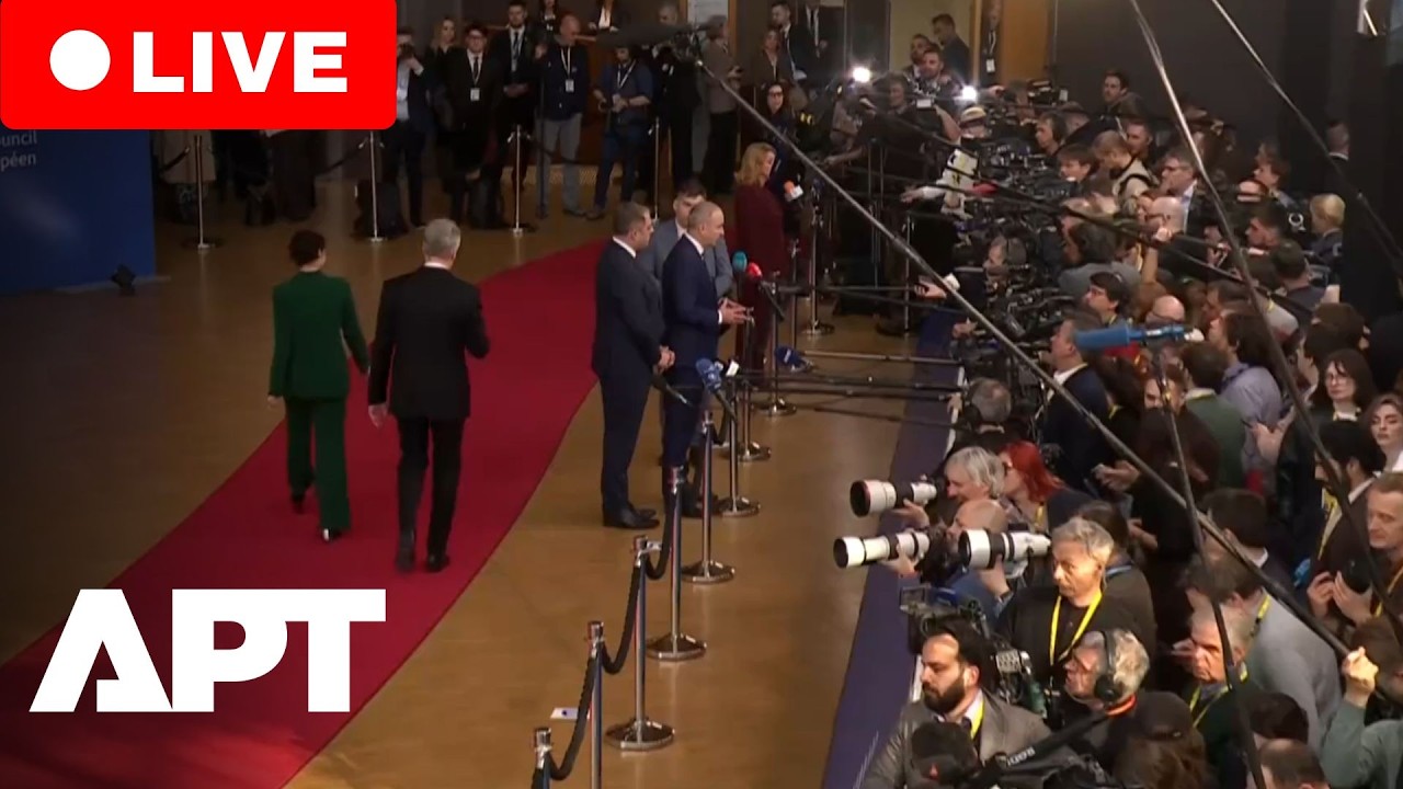 LIVE: EU Leaders Meet in Brussels Amid Energy Crisis and Iran War | APT