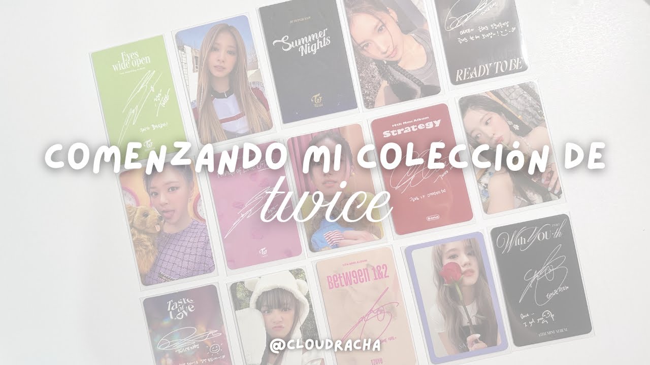 Comenzando mi colección de photocards de Twice ✮⋆˙ I Español