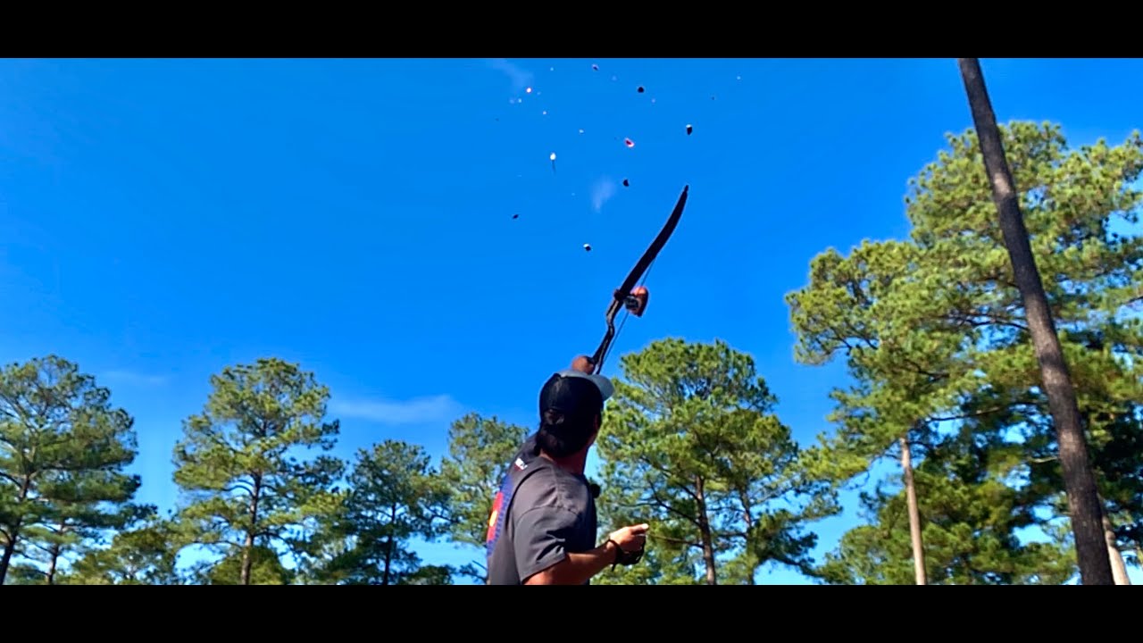 my first archery trickshot live show