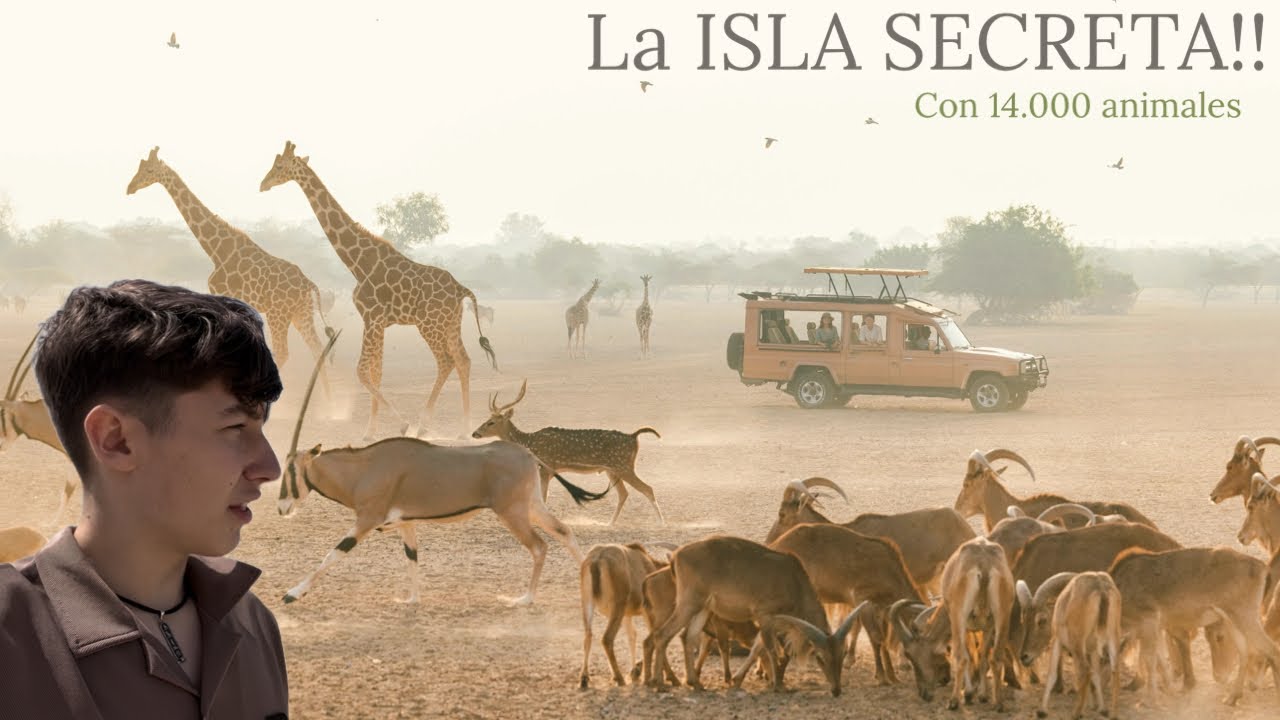 Sir Bani Yas || La ISLA PRIVADA más INCREÍBLE del MUNDO!! 🇦🇪
