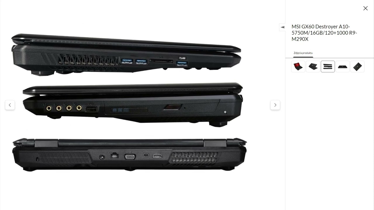 długo wyczekiwany film z laptopa MSI GX60 Destroyer