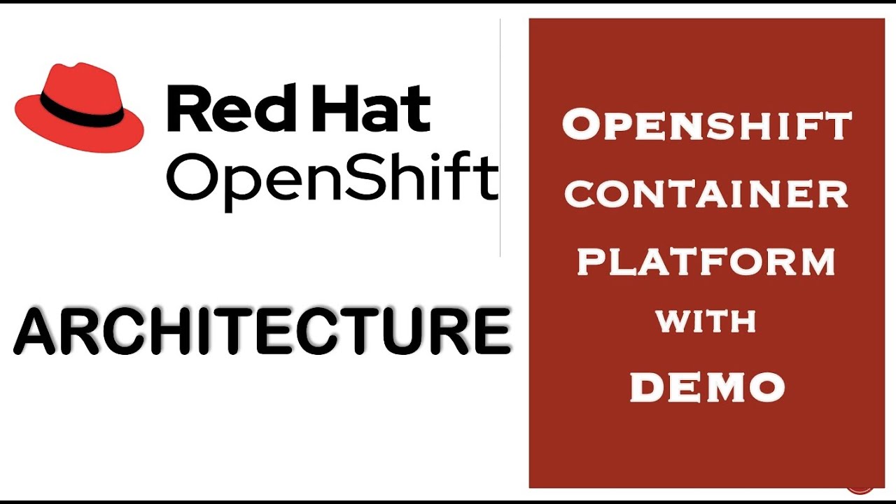 Openshift Container Platform (OCP) architecture with DEMO | Openshift Architecture