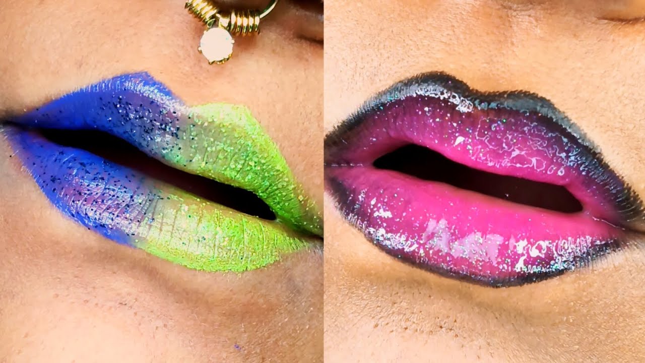 ✅TOP CRAZY LIP TRANSFORMATION😱||FAV LIP ART IDEAS || CREATIVE LIPSTICK|| GKS Lookss 