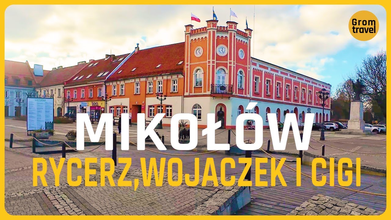 Mikołów : Rycerz Mikuła, zabytki i cigi na rynku