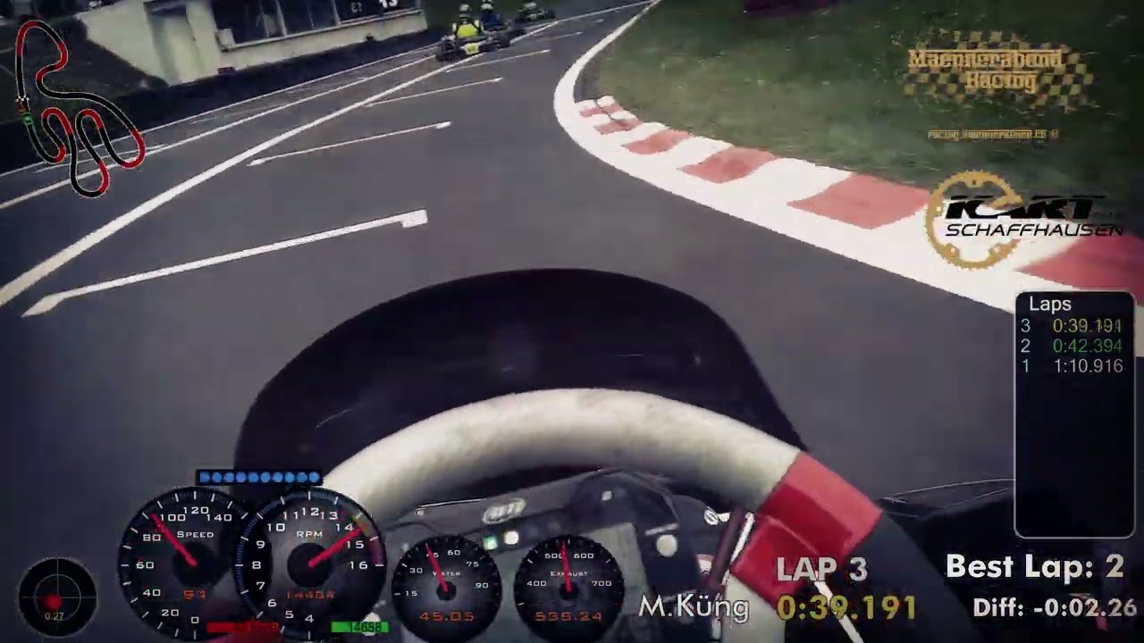Kartbahn Wohlen / 1. Saisonlauf 2. Rennen / Kartclubschaffhausen / KZ2 / Parolin / TM KZ R1
