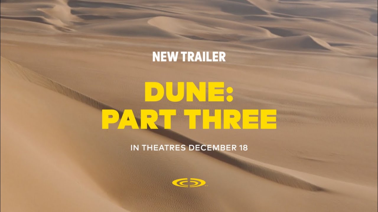 Dune: Part Three (2026) - New Trailer | Cineplex