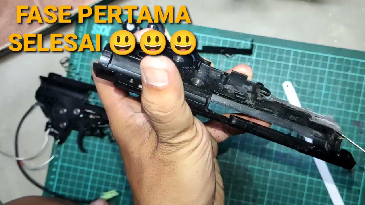 Tutorial Cara Konversi Gearbox WATER GELL BLASTER #LDTV2 Menjadi Gearbox #AEG